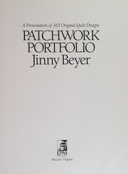 Cover of: Patchwork portfolio: a presentation of 165 original quilt designs