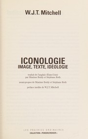 Iconologie by W. J. Thomas Mitchell