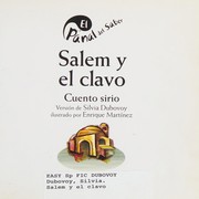 Cover of: Salem y el clavo: cuento sirio