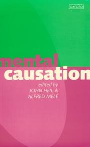 Cover of: Mental Causation