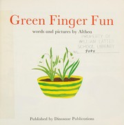 Cover of: Green Finger Fun by "Althea"