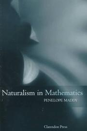 Cover of: Naturalism in mathematics by Penelope Maddy