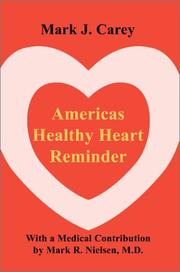 Cover of: Americas Healthy Heart Reminder