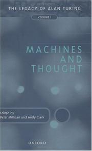 Cover of: Machines and Thought by 