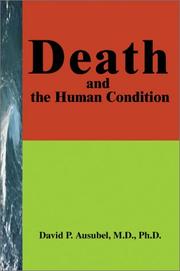 Cover of: Death and the Human Condition by David Paul Ausubel