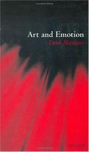 Cover of: Art and emotion