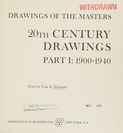 Cover of: 20th century drawings by Una E. Johnson