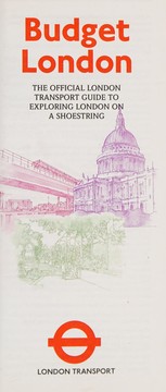 Cover of: Budget London (London Transport's Official Guidebooks)
