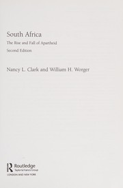 Cover of: South Africa: the rise and fall of apartheid