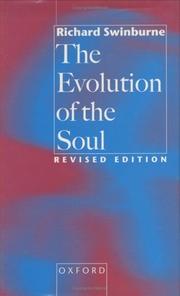 Cover of: The evolution of the soul by Richard Swinburne