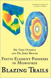 Cover of: Blazing Trails: Finite Element Pioneers in Milwaukee