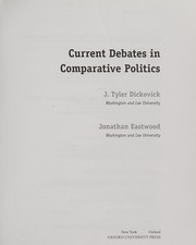 Cover of: Current Debates in Comparative Politics
