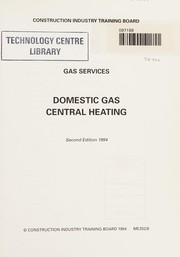 Cover of: Domestic Gas Central Heating