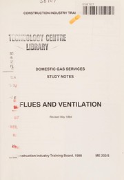 Flues and ventilation by Construction Industry Training Board (1963-2003)
