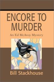 Cover of: Encore to Murder: An Ed McAvoy Mystery