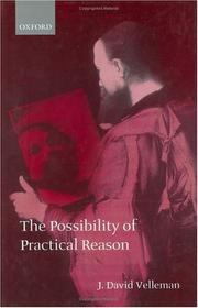 Cover of: The Possibility of Practical Reason