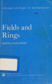 Cover of: Fields and rings. by Irving Kaplansky