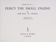Cover of: Percy, the small engine by Reverend W. Awdry