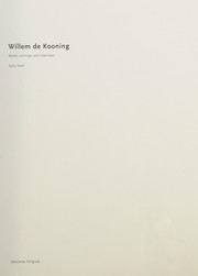 Cover of: Willem de Kooning by Sally Yard