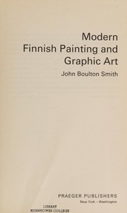 Cover of: Modern Finnish painting and graphic art.