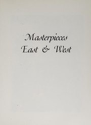 Cover of: Masterpieces East & West: from the collection of the Birmingham Museum of Art.