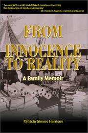 Cover of: From Innocence to Reality: A Family Memoir