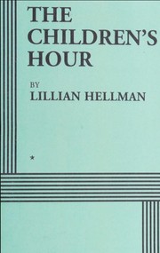 Cover of: The Children's hour by Lillian Hellman
