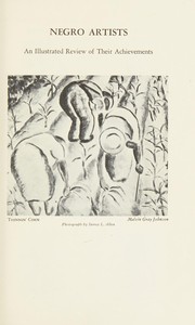 Cover of: Negro artists by Harmon Foundation, inc.