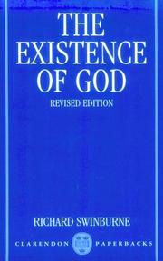 Cover of: The existence of God by Richard Swinburne