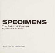 Cover of: Specimens: the spirit of zoology
