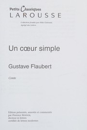 Cover of: Un coeur simple: conte