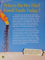 Cover of: The story of fossil fuels