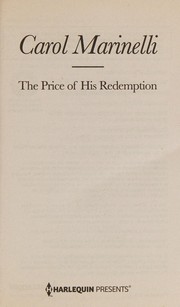 The Price of His Redemption / Christmas at The Chatsfield by Carol Marinelli, Maisey Yates