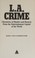 Cover of: L.A. Crime