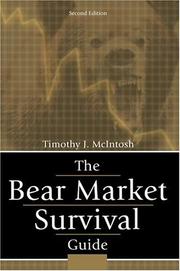 Cover of: The Bear Market Survival Guide