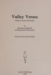 Cover of: Valley Verses by Margaret Helliwell