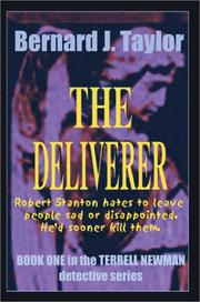 Cover of: The Deliverer: Book One in the Terrell Newman Detective Series (Terrell Newman Detective)