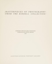 Cover of: Masterpieces of Photography from the Riddell Collection