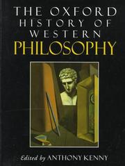 Cover of: The Oxford history of Western philosophy