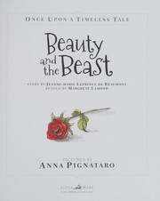 Cover of: Beauty and the Beast by Anna Pignataro, Jeanne-Marie Leprince de Beaumont, Margrete Lamond