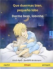 Cover of: Que duermas bien, pequeño lobo – Dorme bem, lobinho. Libro infantil bilingüe