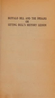 Cover of: Buffalo Bill and the Indians
