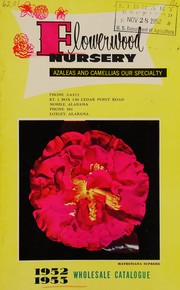 1952-1953 wholesale catalogue by Flowerwood Nursery