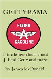 Cover of: Gettyrama by James McDonald