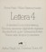 Cover of: Lettera 4