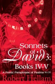 Cover of: Sonnets of David 3 | Robert Hellam