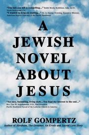 Cover of: A Jewish Novel About Jesus