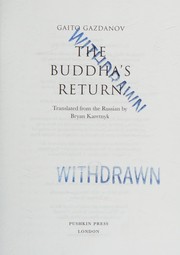 Cover of: The Buddha's Return by Гайто Газданов