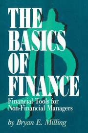 The Basics of Finance by Bryan E. Milling
