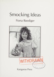 Cover of: Smocking Ideas by Fiona J. Roediger